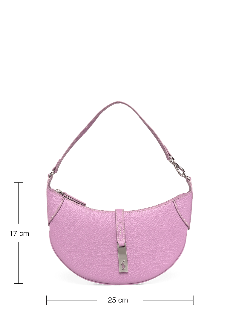 Polo Ralph Lauren - Polo ID Pebbled Mini Shoulder Bag - top handle tasker - soft lilac - 3