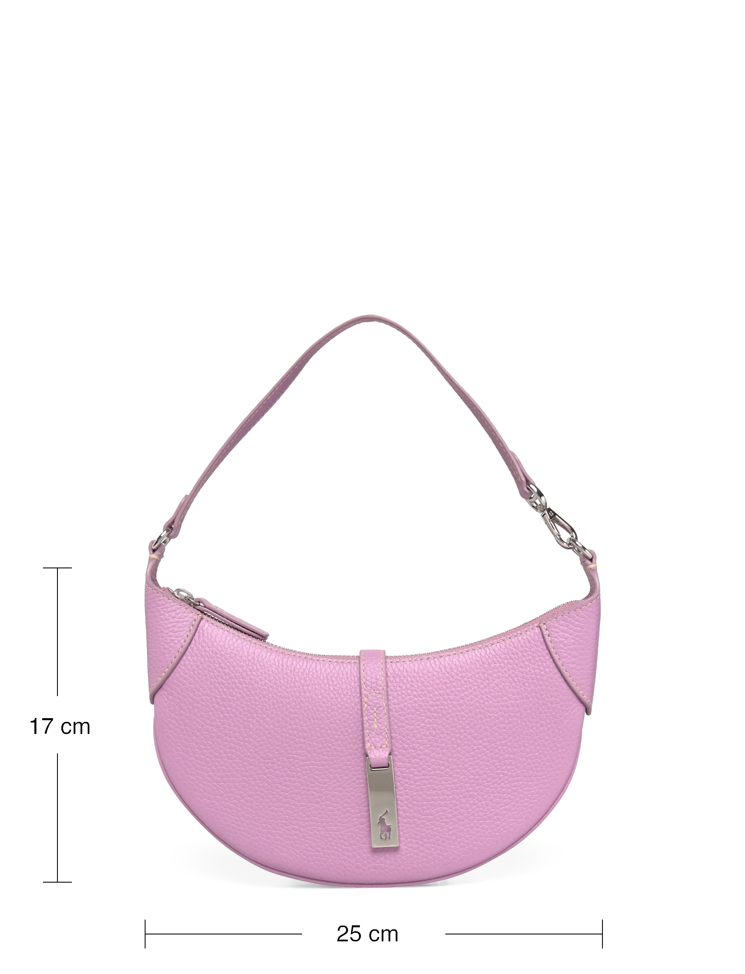 Polo Ralph Lauren - Polo ID Pebbled Mini Shoulder Bag - sacs a main - soft lilac - 3