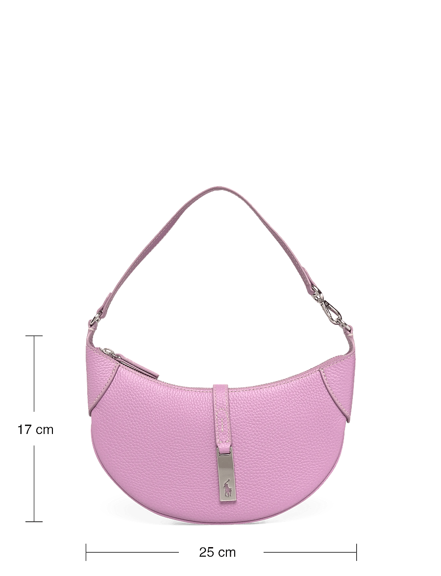 Polo Ralph Lauren - Polo ID Pebbled Mini Shoulder Bag - sacs a main - soft lilac - 3
