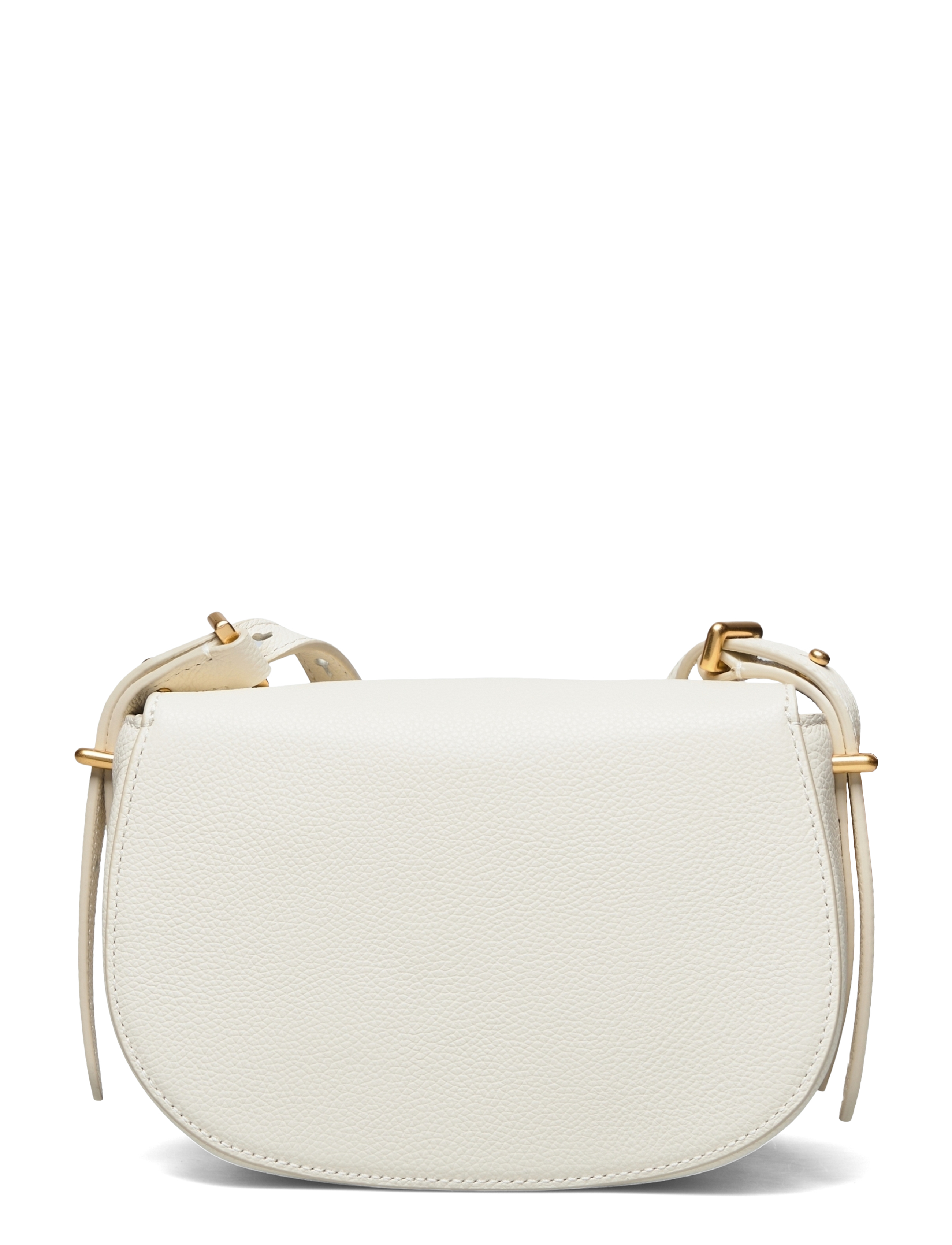 Polo Ralph Lauren - Polo ID Leather Saddle Bag - ivory - 1