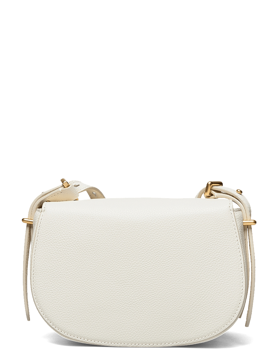 Polo Ralph Lauren - Polo ID Leather Saddle Bag - ivory - 1