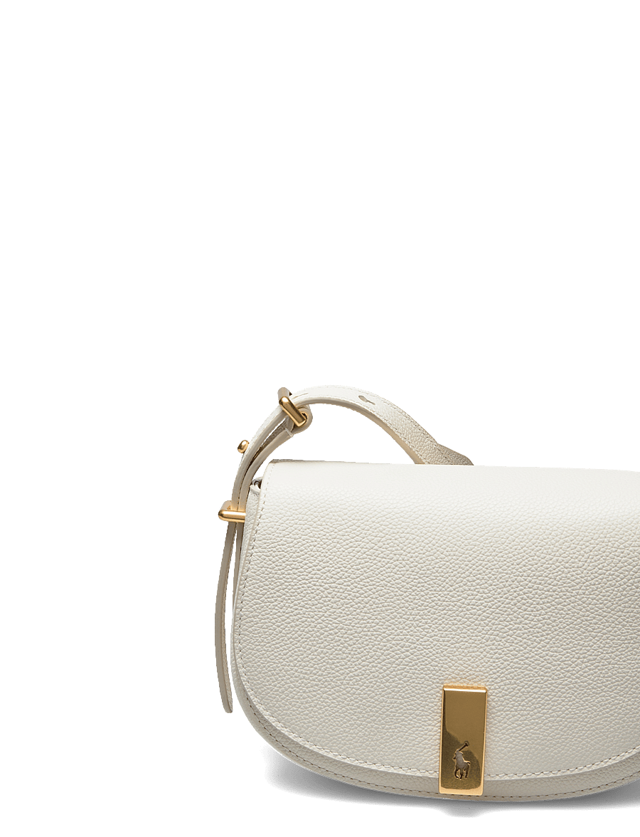 Polo Ralph Lauren - Polo ID Leather Saddle Bag - ivory - 3