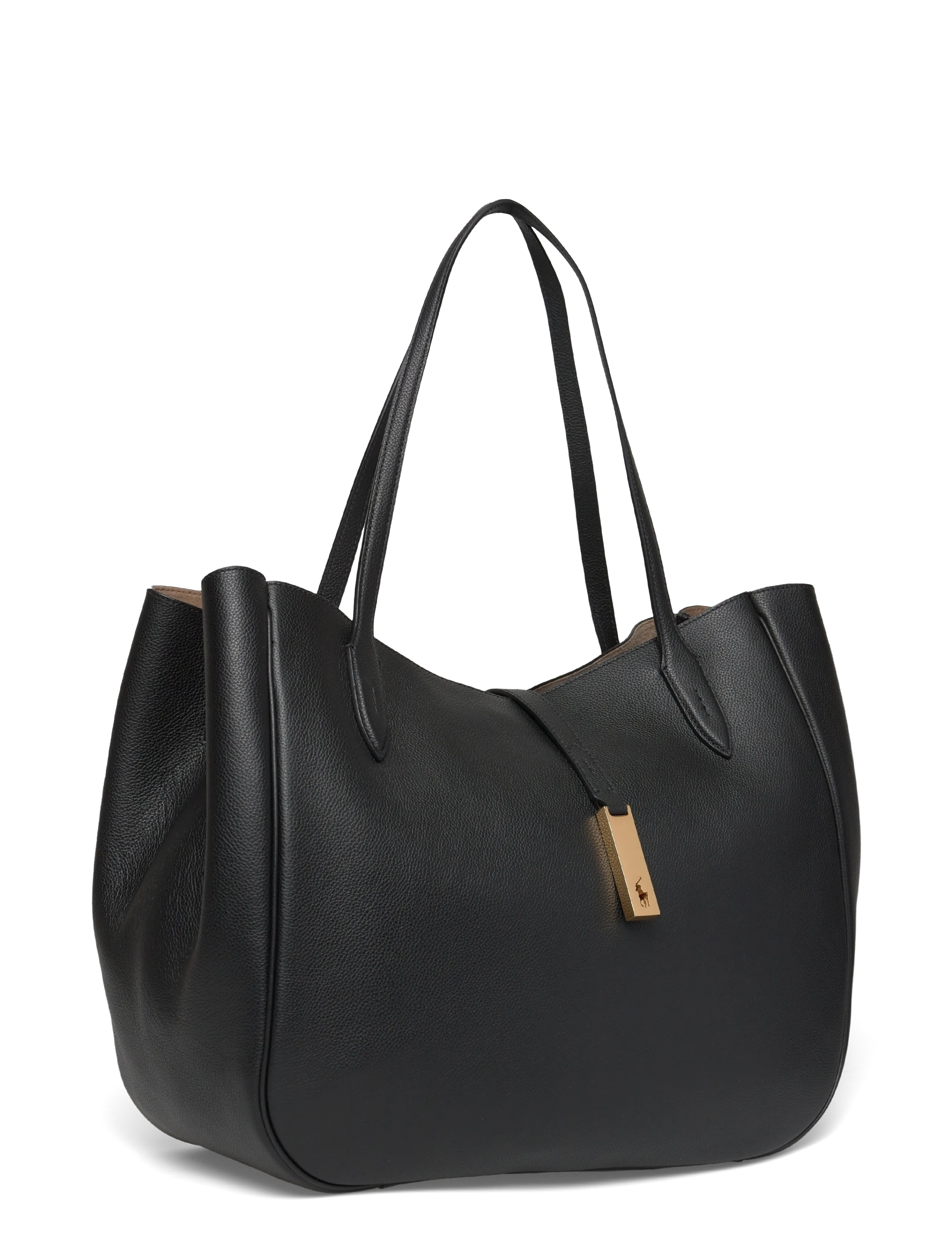Polo Ralph Lauren - SMALL GRAIN-P ID TOTE-TTE-MED - black - 2