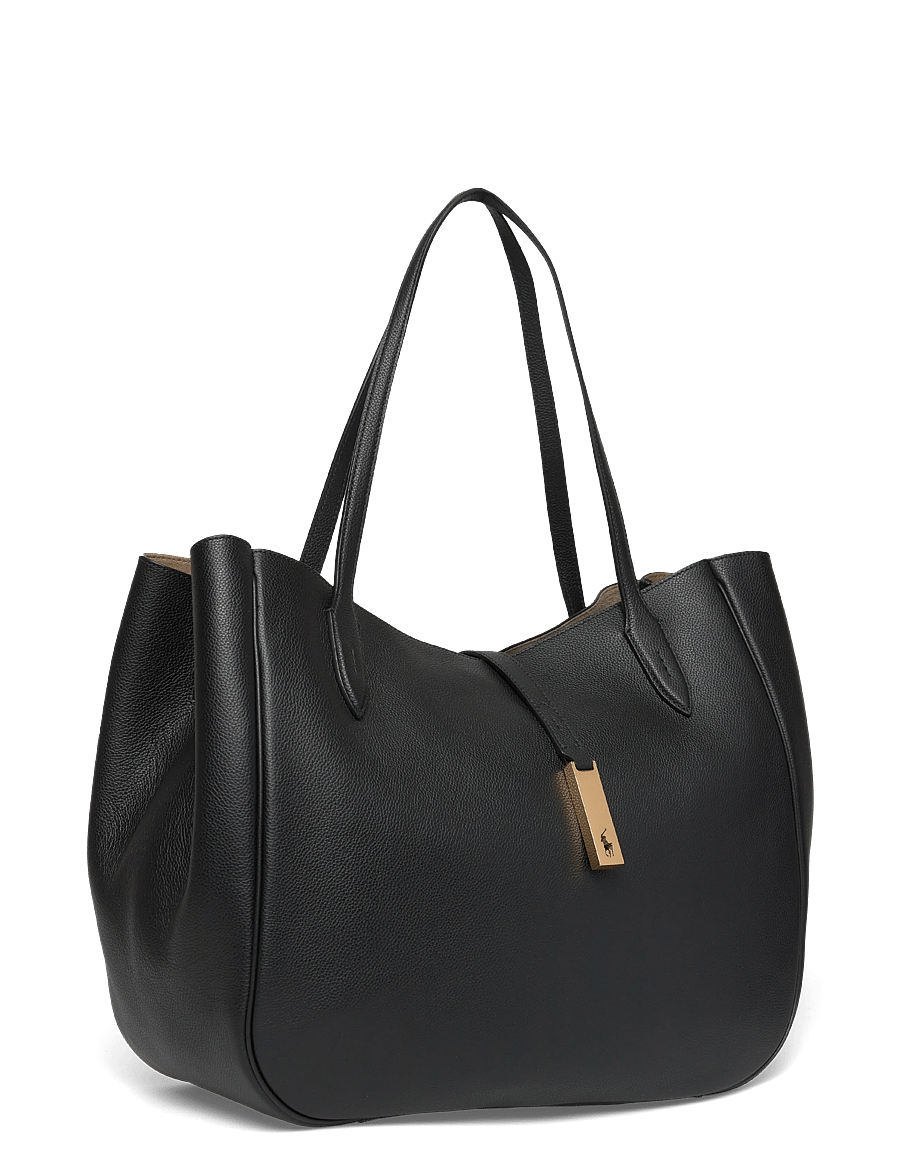 Polo Ralph Lauren - SMALL GRAIN-P ID TOTE-TTE-MED - black - 2