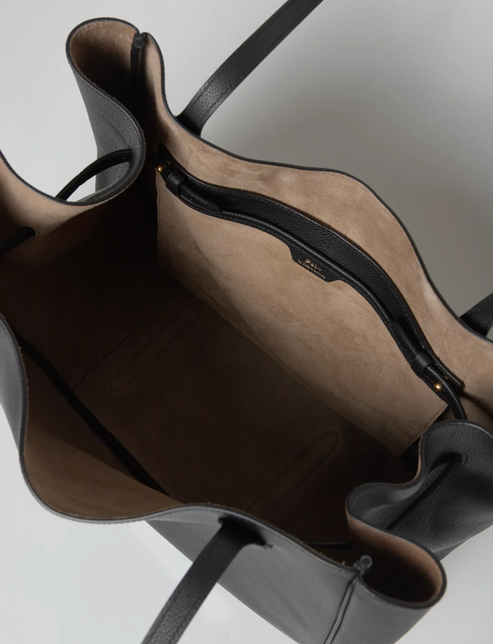 Polo Ralph Lauren - SMALL GRAIN-P ID TOTE-TTE-MED - tote bags - black - 3