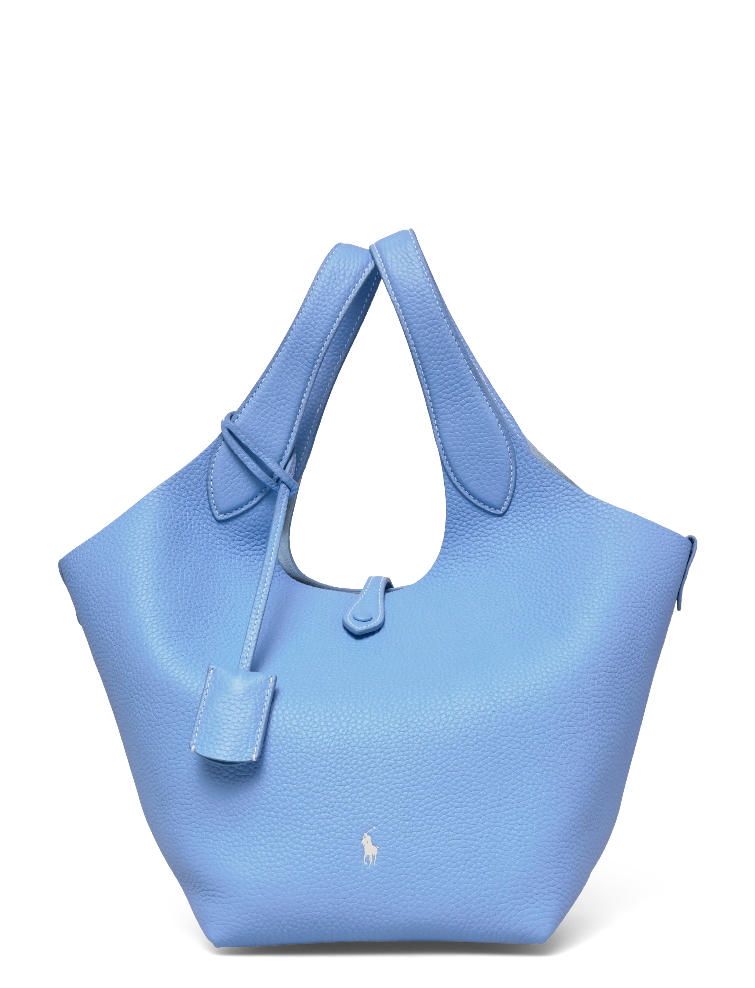 Polo Ralph Lauren Polo Play Leather Tote - Ralph Lauren - BABY BLUE / blue