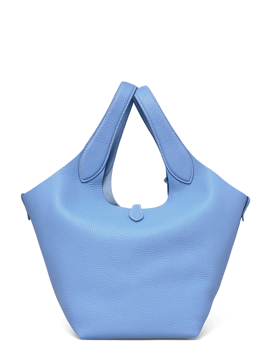 Polo Ralph Lauren - Polo Play Leather Tote - cabas - baby blue - 1