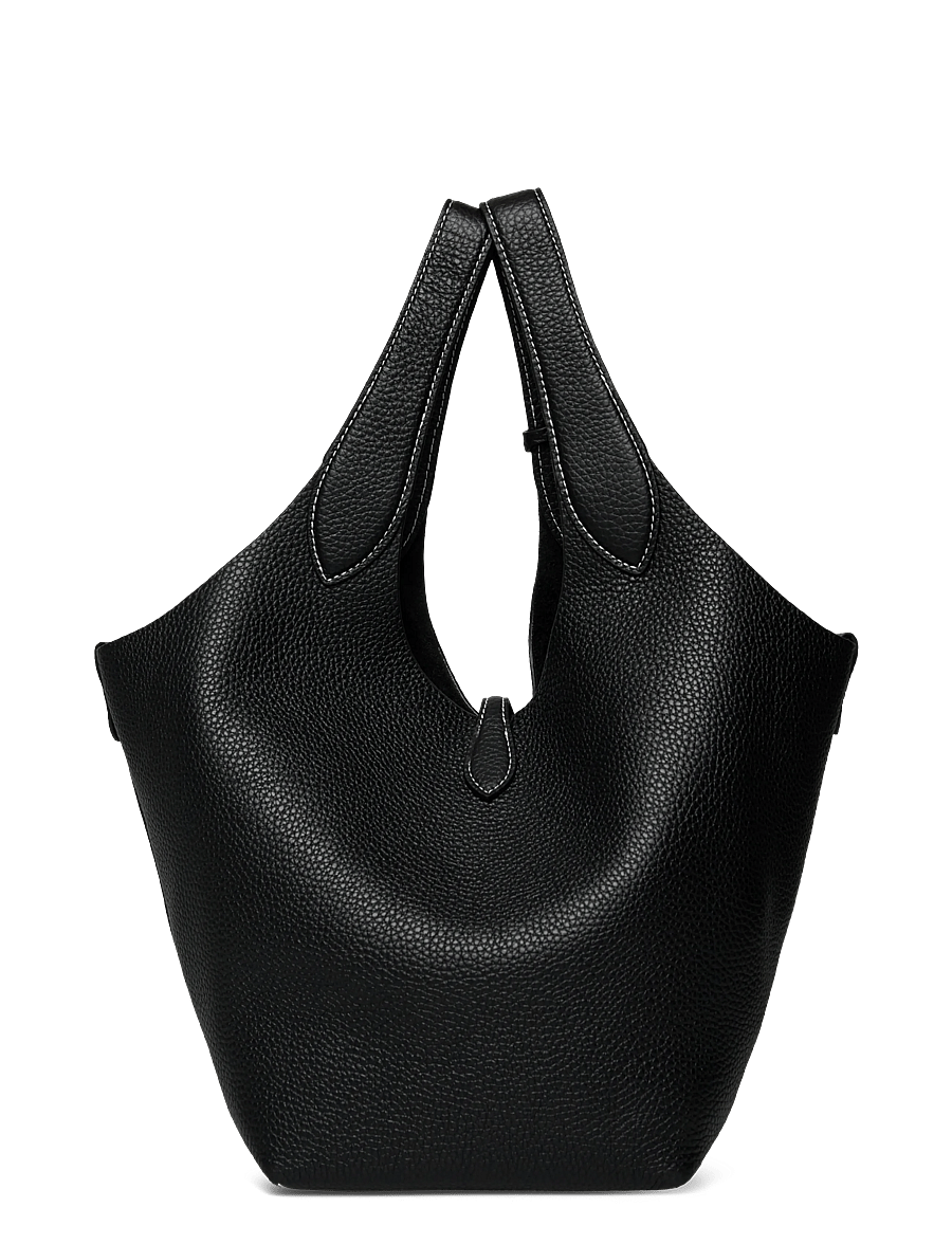 Polo Ralph Lauren - Polo Play Leather Tote - cabas - black - 1