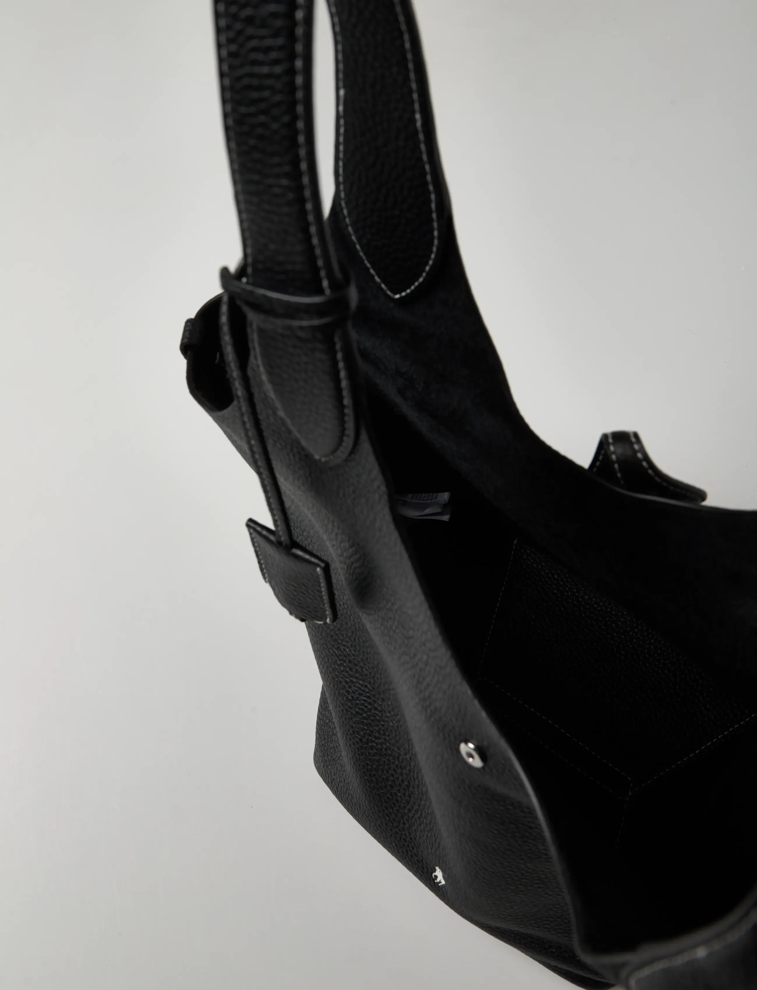 Polo Ralph Lauren - Polo Play Leather Tote - cabas - black - 5