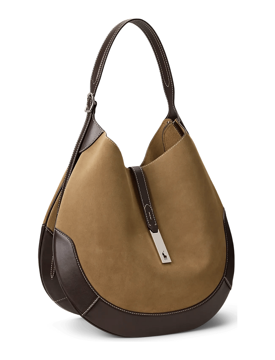 Polo Ralph Lauren - Polo ID Suede Large Shoulder Bag - clay/tobacco - 2