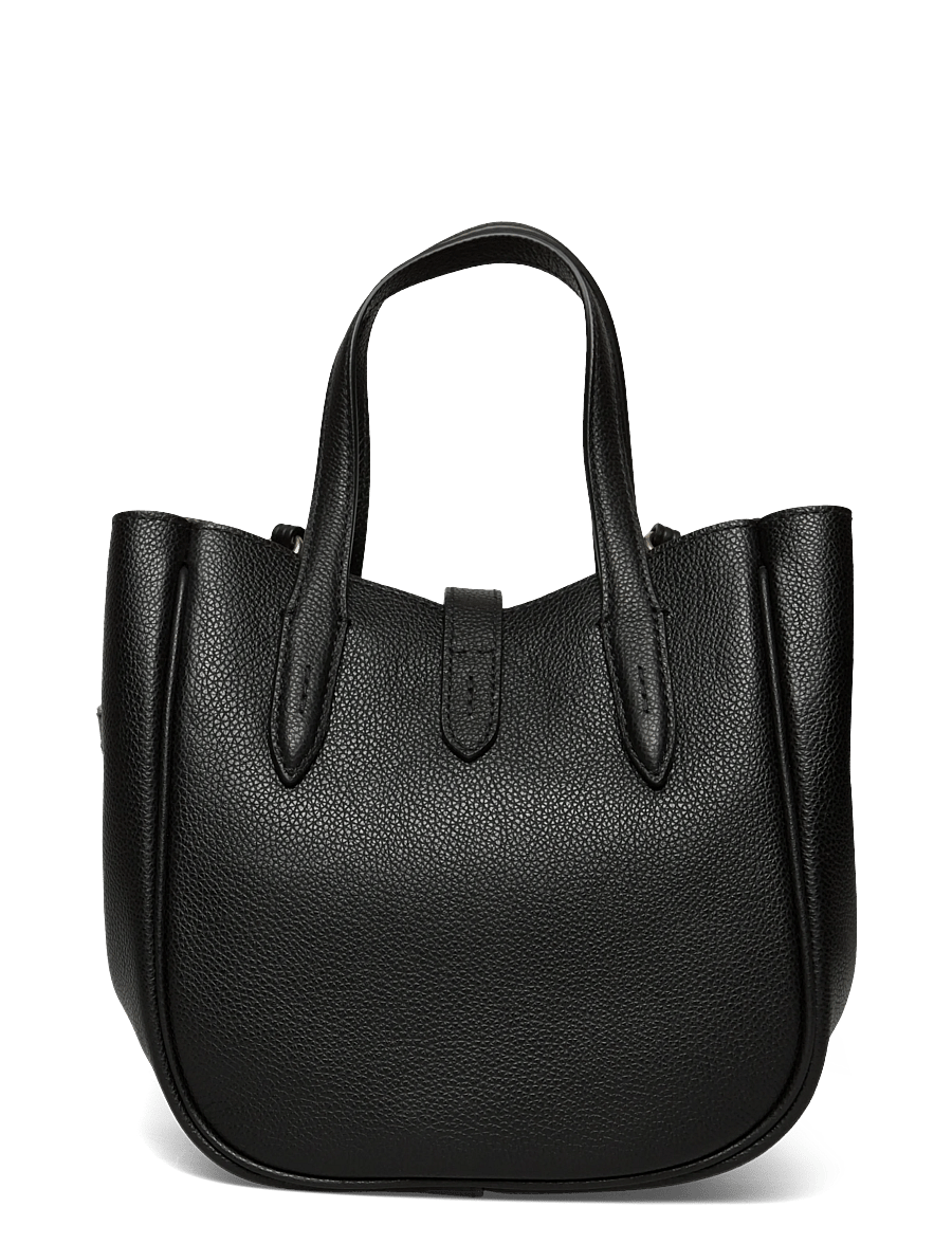 Polo Ralph Lauren - Polo ID Leather Small Tote - black - 1