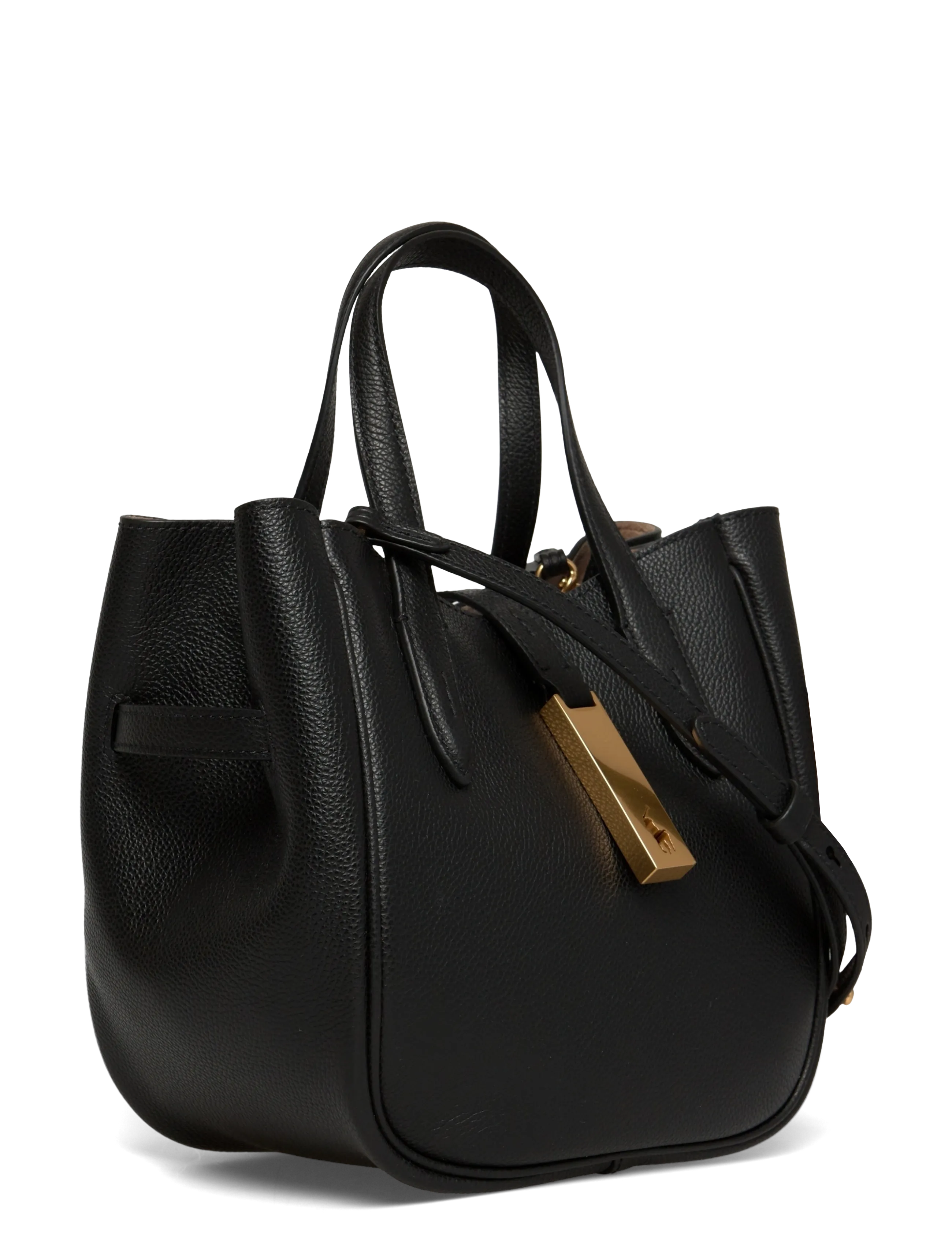 Polo Ralph Lauren - Polo ID Leather Small Tote - black - 2