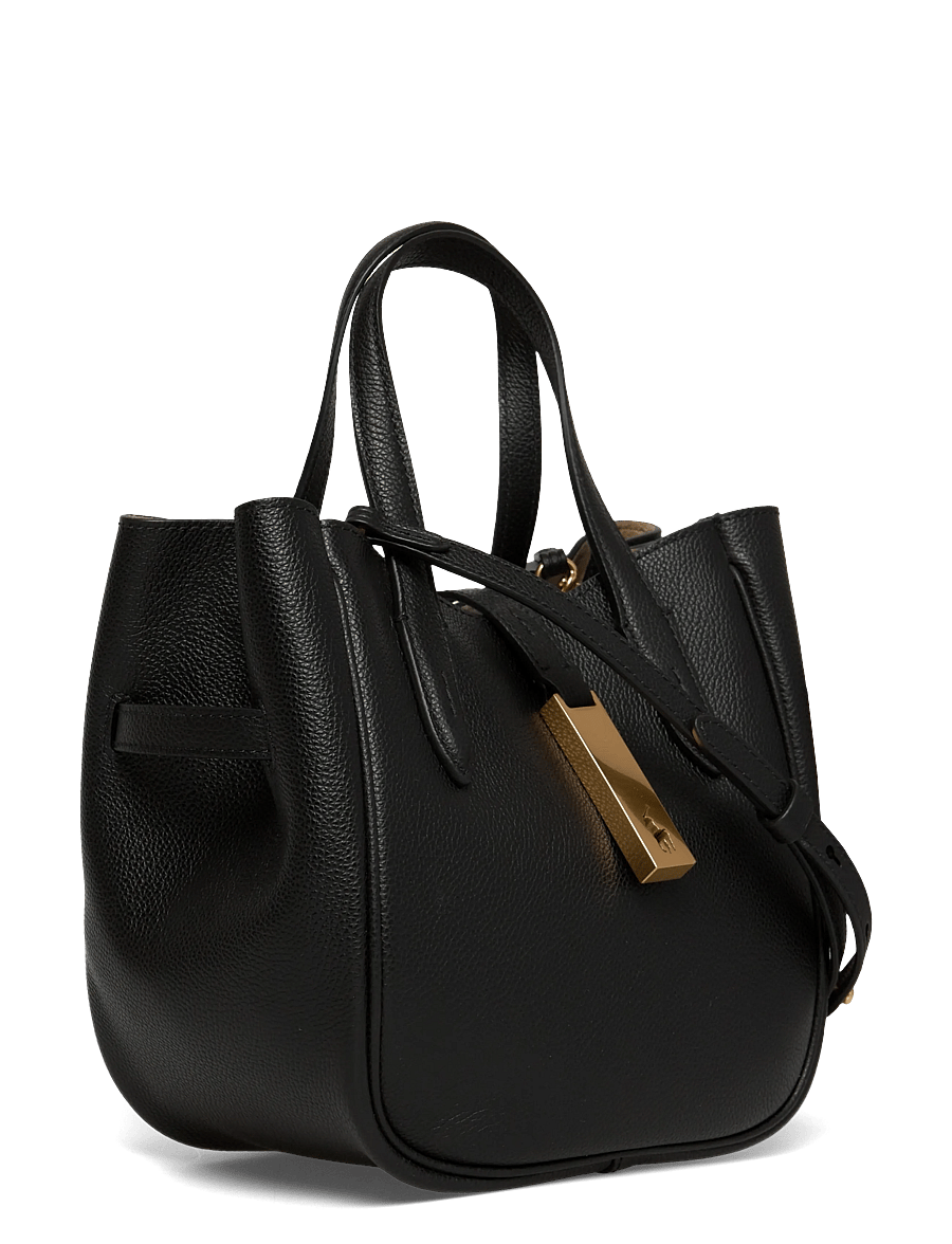Polo Ralph Lauren - Polo ID Leather Small Tote - black - 2