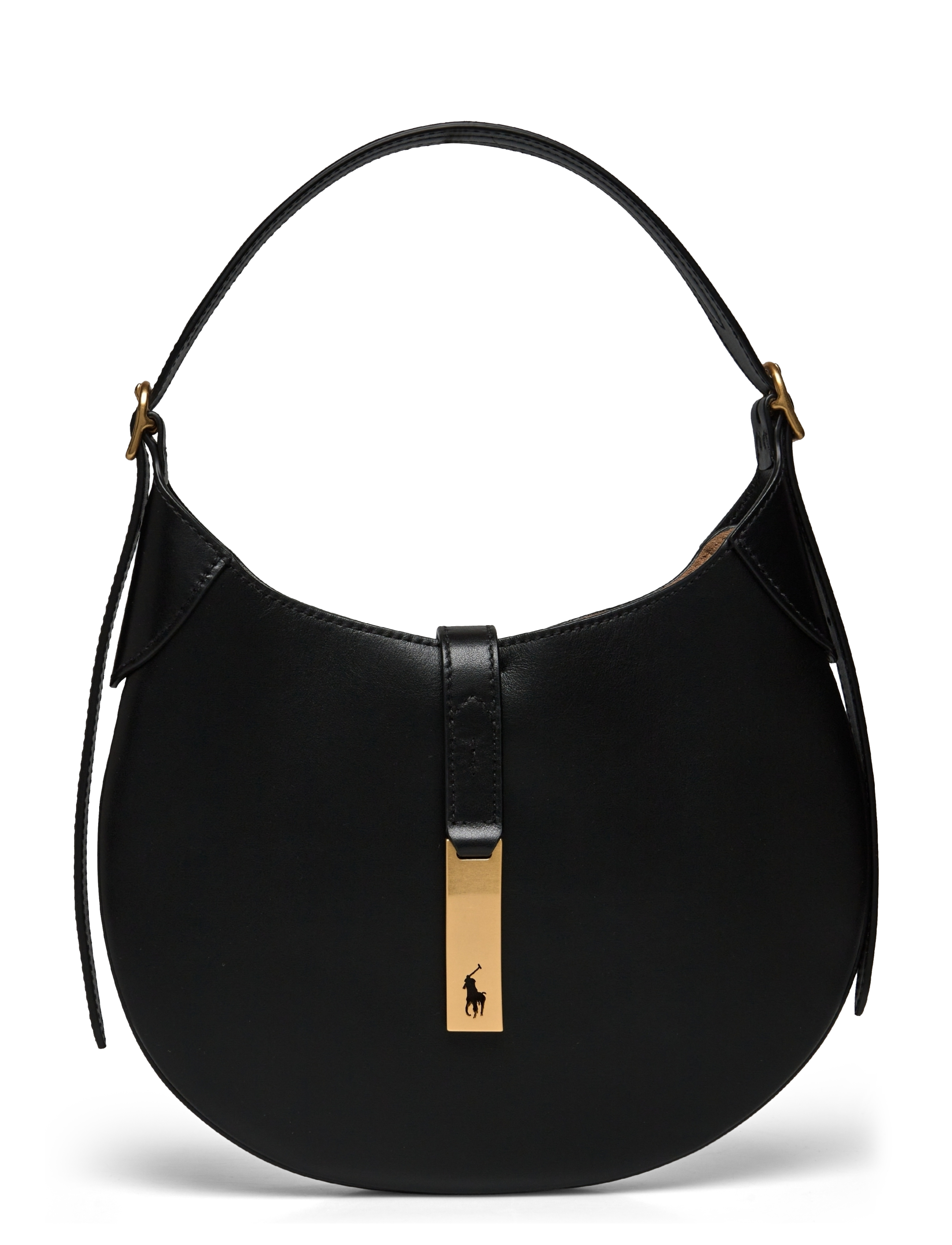 Polo Ralph Lauren Sport Calf-P Id Sm Sh S-Sba-Sma, One Size, Black, Tasker > Små Skuldertasker-Crossbody-Tasker, Dame