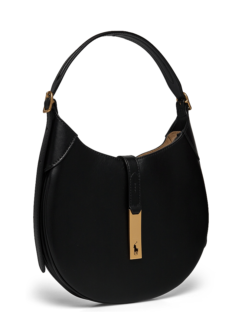 Polo Ralph Lauren - Polo ID Leather Small Shoulder Bag - særlige begivenheder - black - 2
