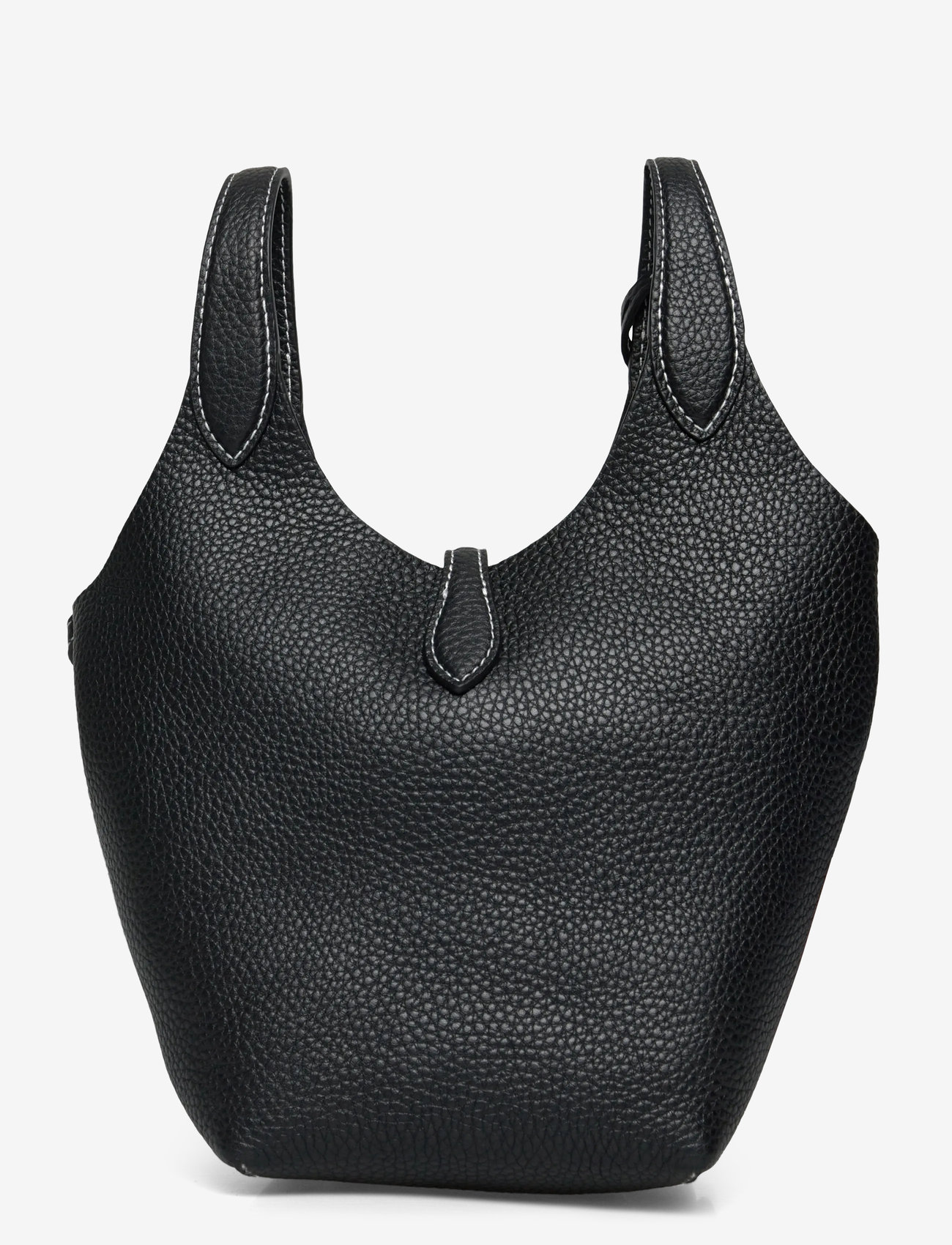 Polo Ralph Lauren - Polo Play Leather Small Tote & Crossbody - totes - black - 1