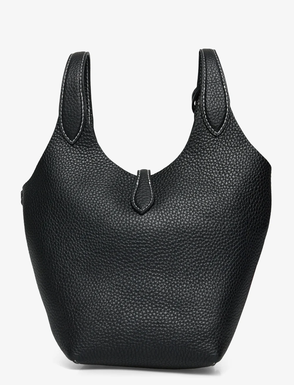 Polo Ralph Lauren - Polo Play Leather Small Tote & Crossbody - umhängetaschen - black - 1