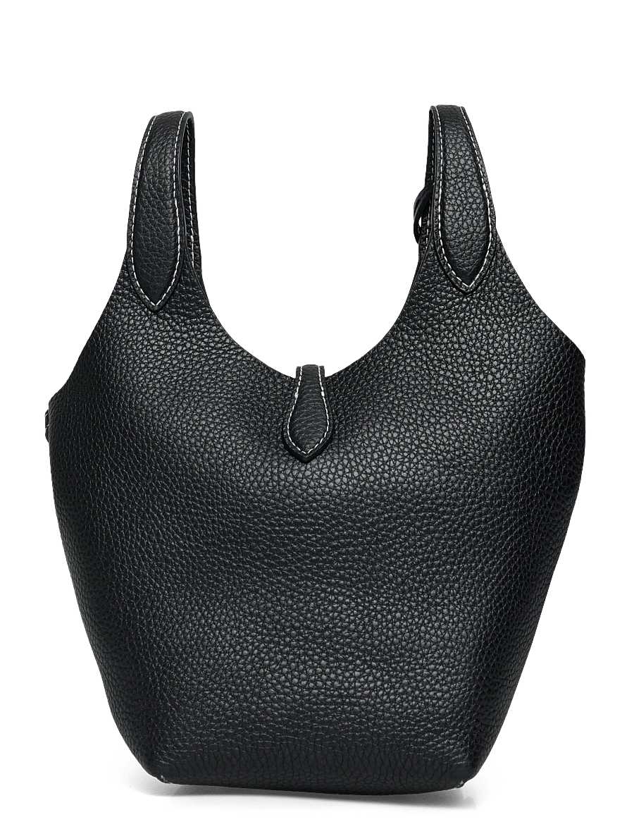 Polo Ralph Lauren - Polo Play Leather Small Tote & Crossbody - sacs en toile - black - 1