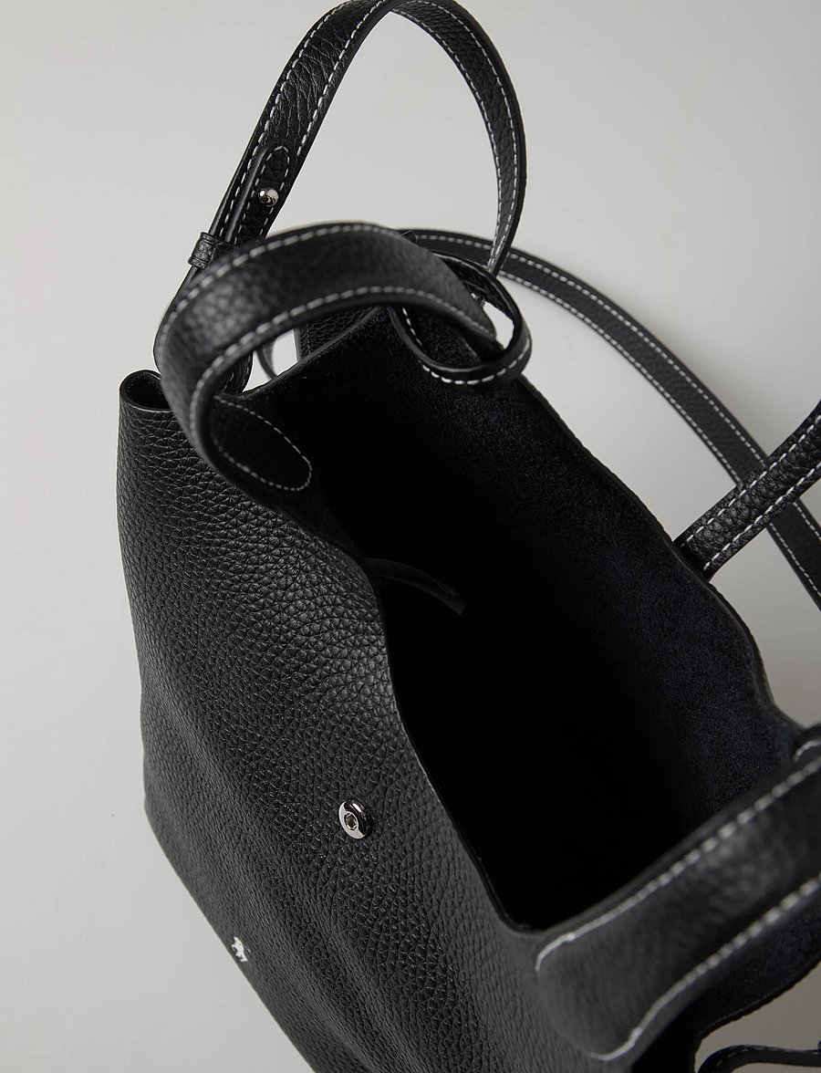 Polo Ralph Lauren - Polo Play Leather Small Tote & Crossbody - sacs en toile - black - 5