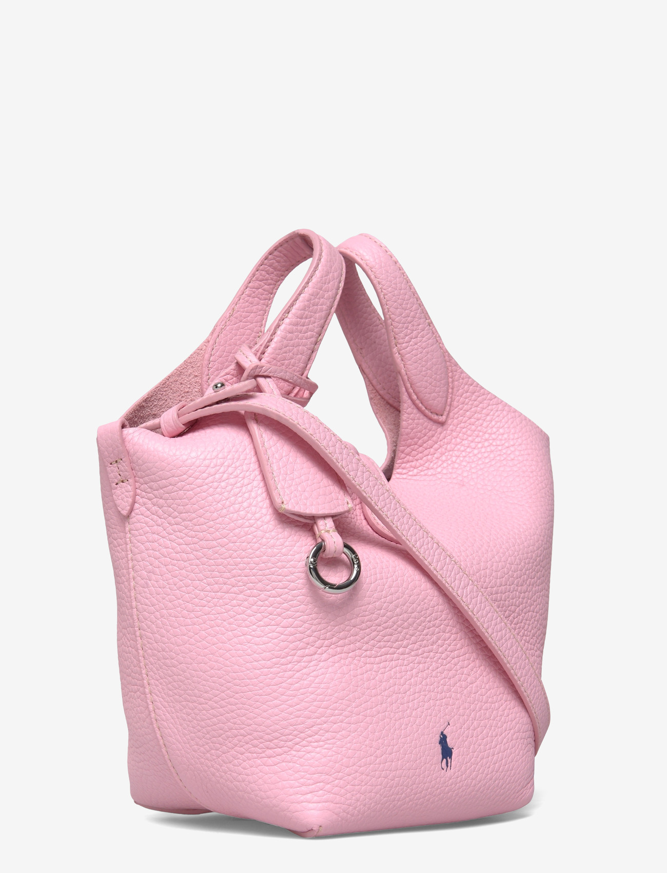 Polo Ralph Lauren - Polo Play Leather Small Tote & Crossbody - totes - cotton candy - 2