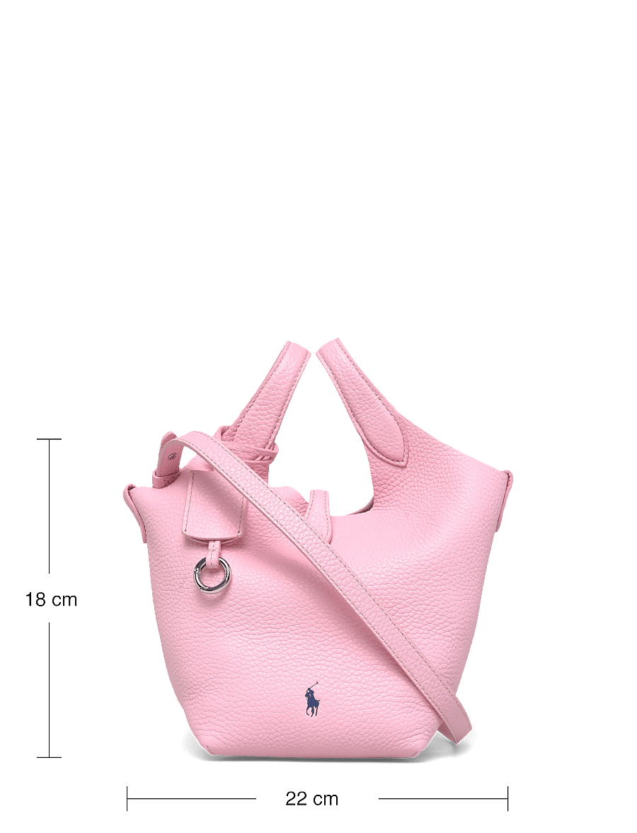 Polo Ralph Lauren - Polo Play Leather Small Tote & Crossbody - sacs en toile - cotton candy - 4