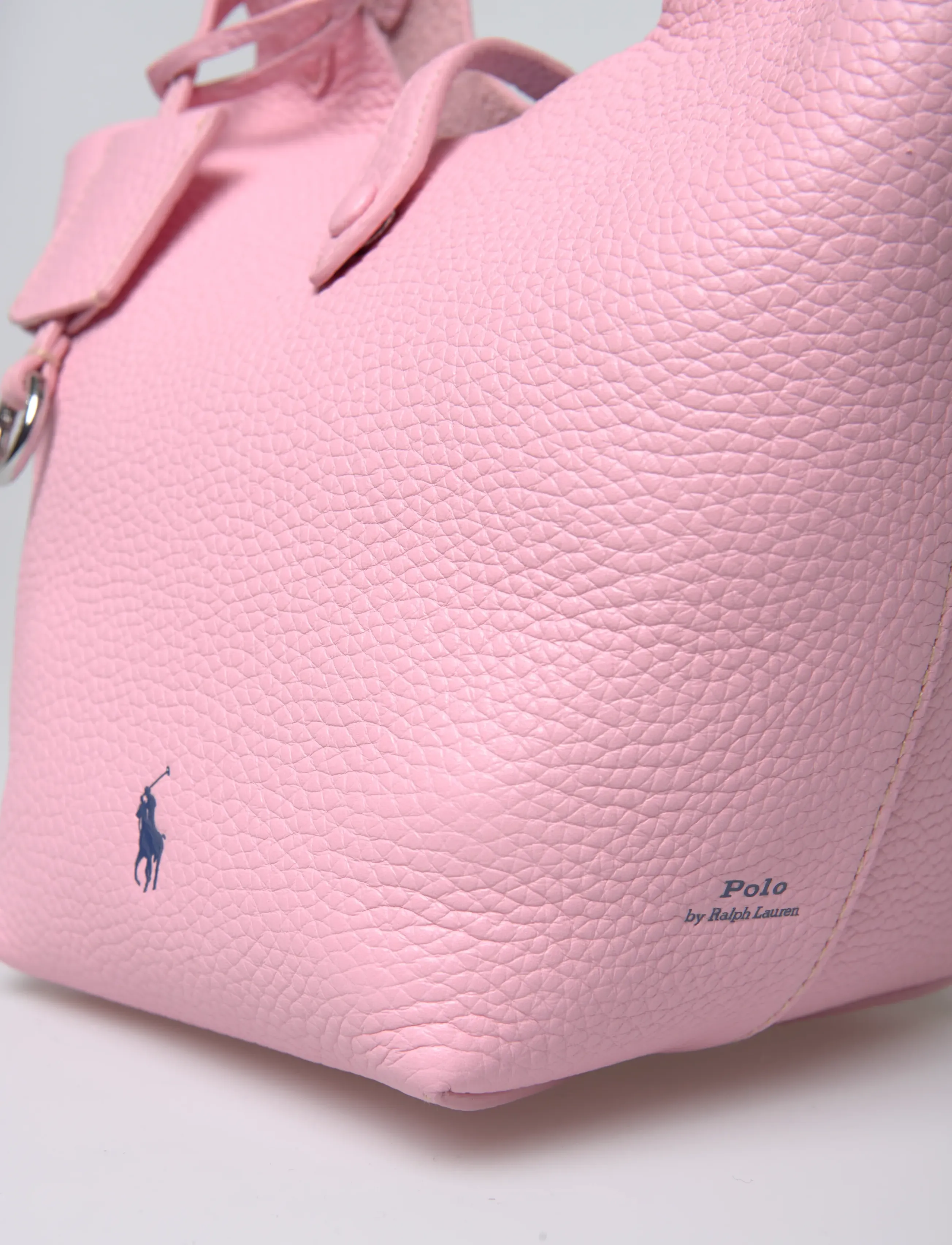 Polo Ralph Lauren - Polo Play Leather Small Tote & Crossbody - sacs en toile - cotton candy - 5