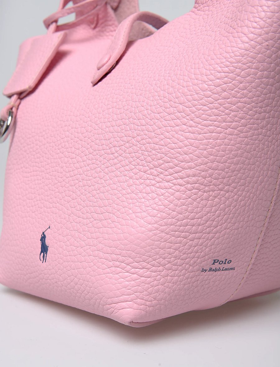 Polo Ralph Lauren - Polo Play Leather Small Tote & Crossbody - sacs en toile - cotton candy - 5