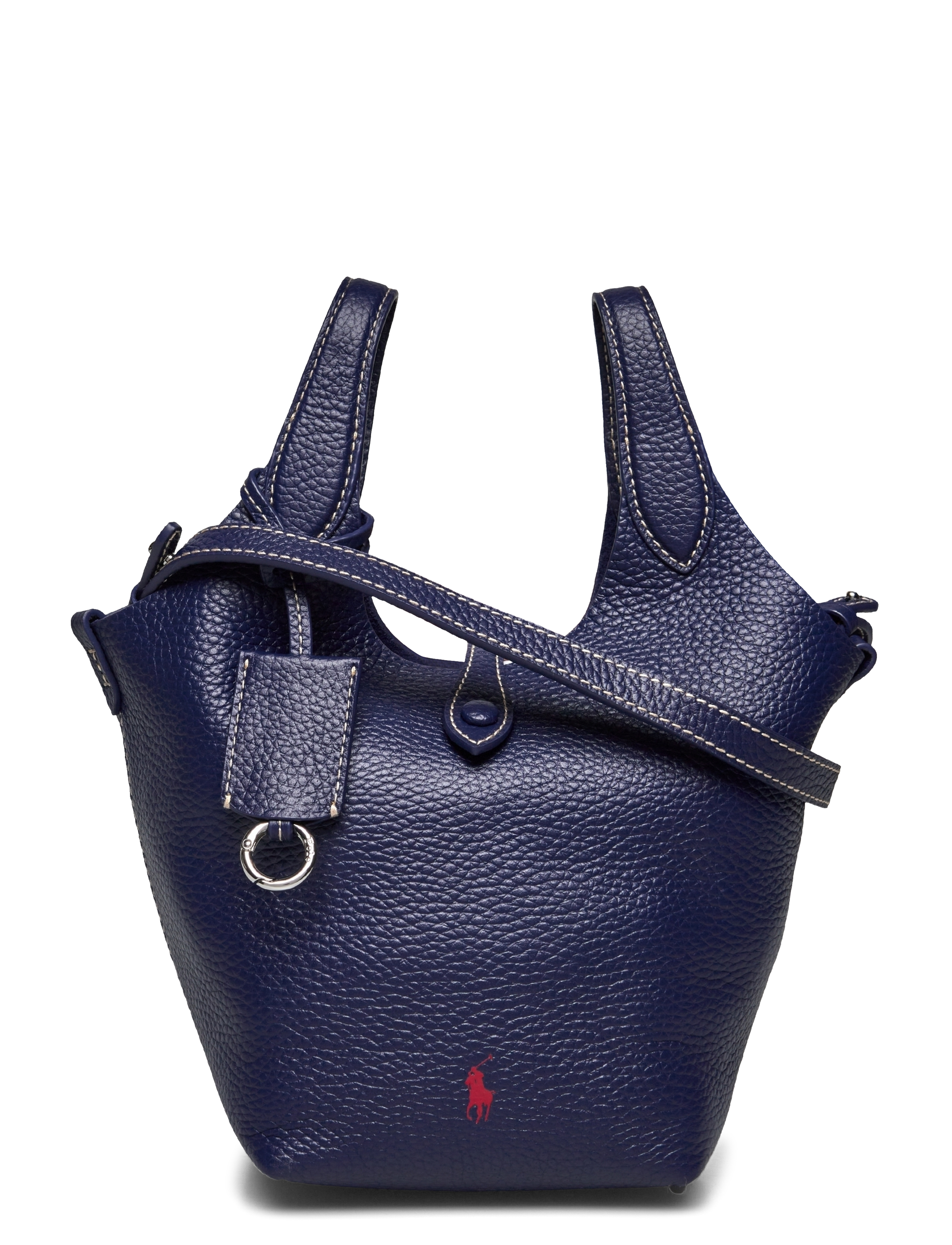 Polo Ralph Lauren Play Leather Small Tote & Crossbody, One Size, Bags, Marineblau - Totes, Frauen