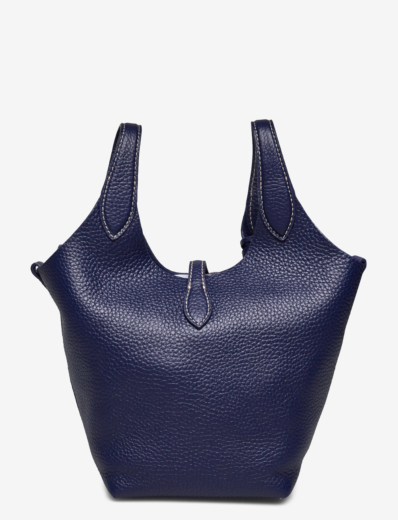 Polo Ralph Lauren - Polo Play Leather Small Tote & Crossbody - totes - ink - 1