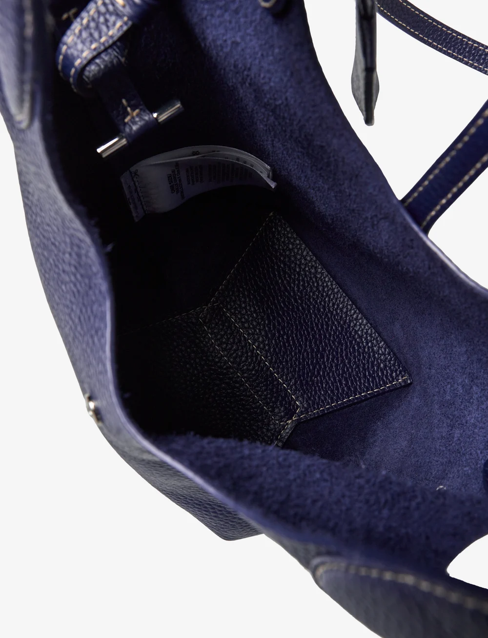 Polo Ralph Lauren - Polo Play Leather Small Tote & Crossbody - crossbody bags - ink - 4