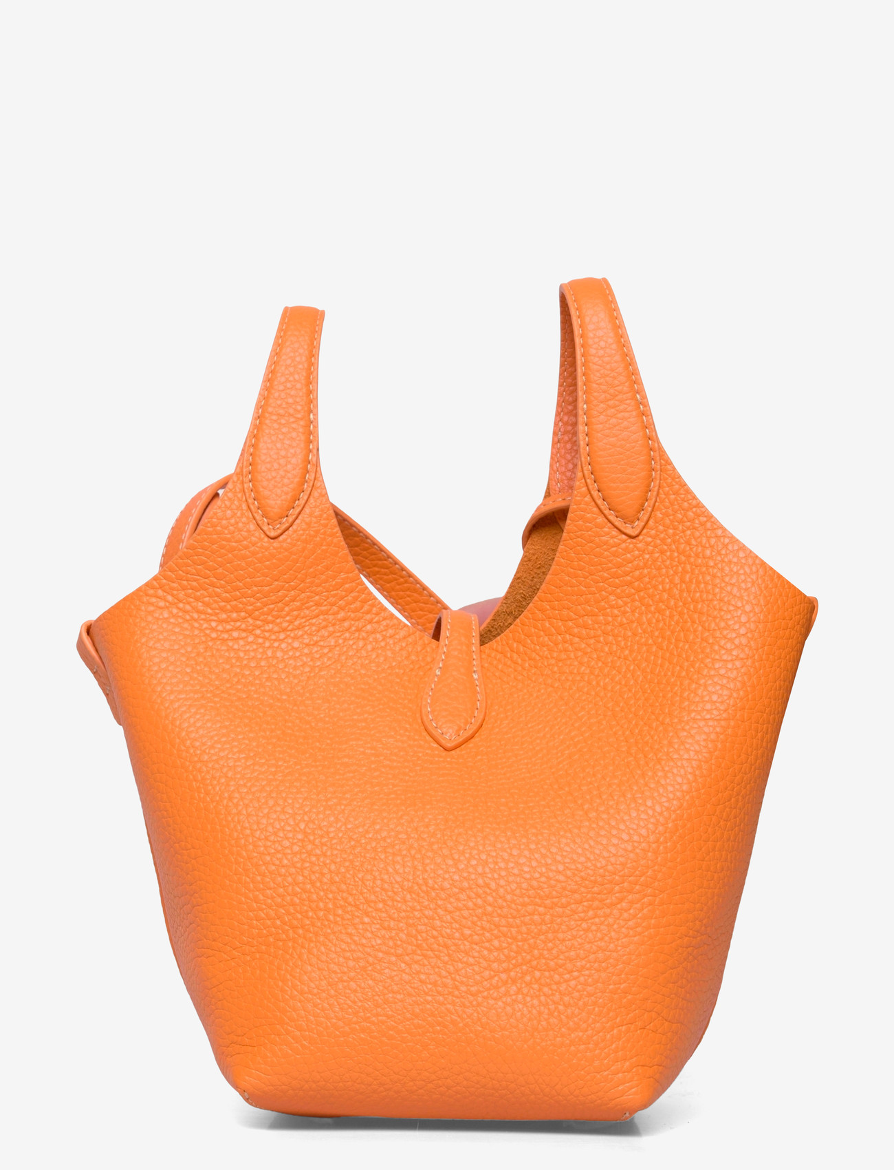 Polo Ralph Lauren - Polo Play Leather Small Tote & Crossbody - tote bags - orange peel - 1