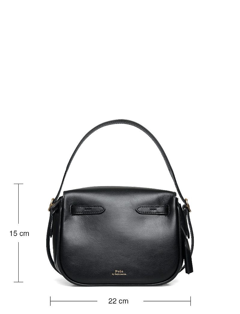 Polo Ralph Lauren - Polo ID Leather Mini Satchel - henkeltaschen - black - 3