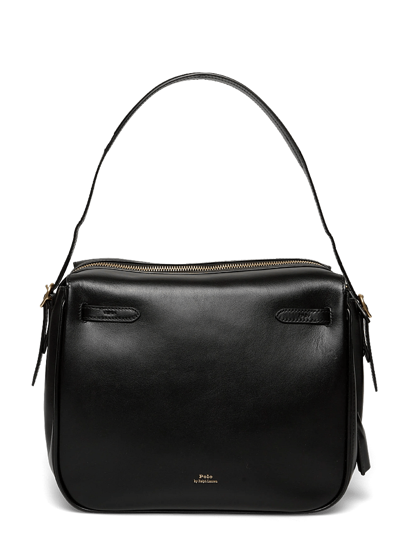 Polo Ralph Lauren - SPORT CALF-P ID STH-STL-LRG - henkeltaschen - black - 0