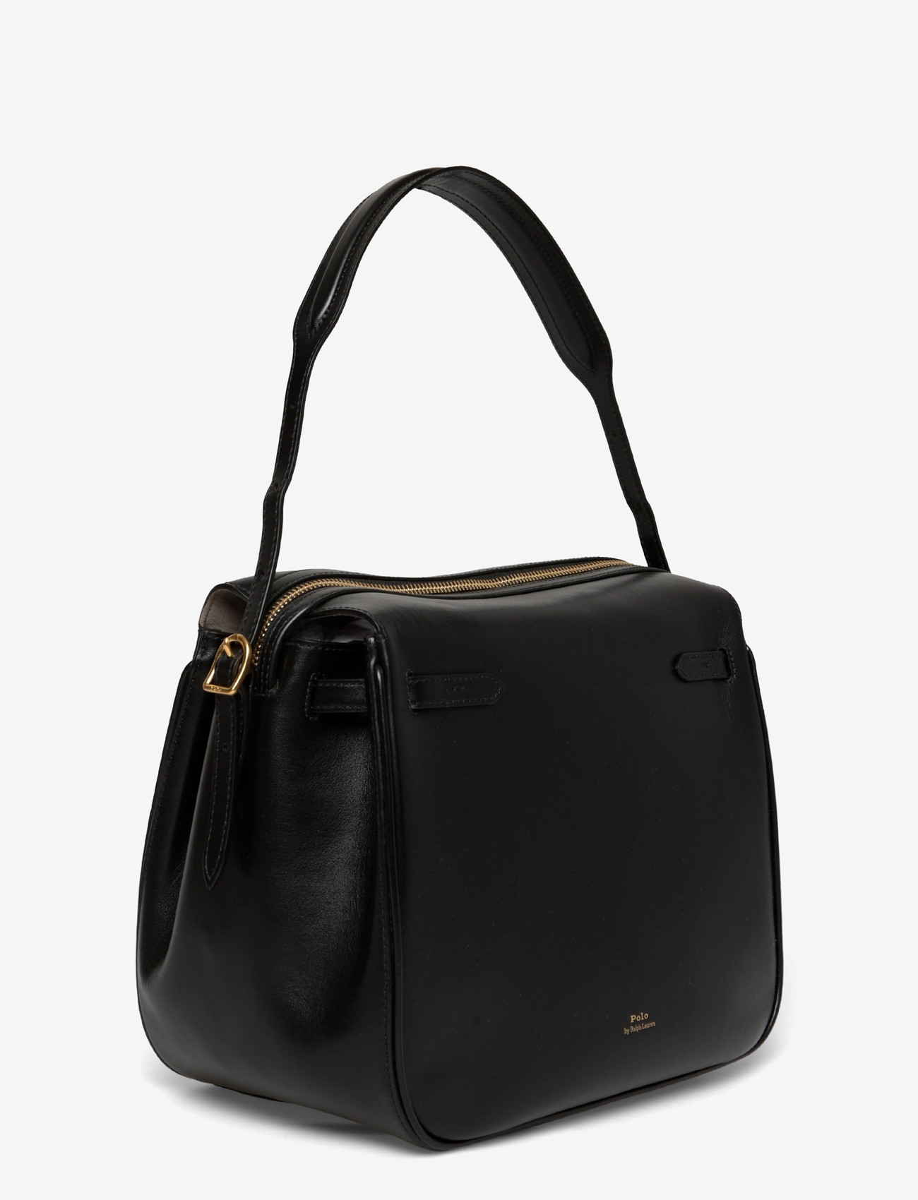 Polo Ralph Lauren - Polo ID Leather Satchel - speciella tillfällen - black - 2