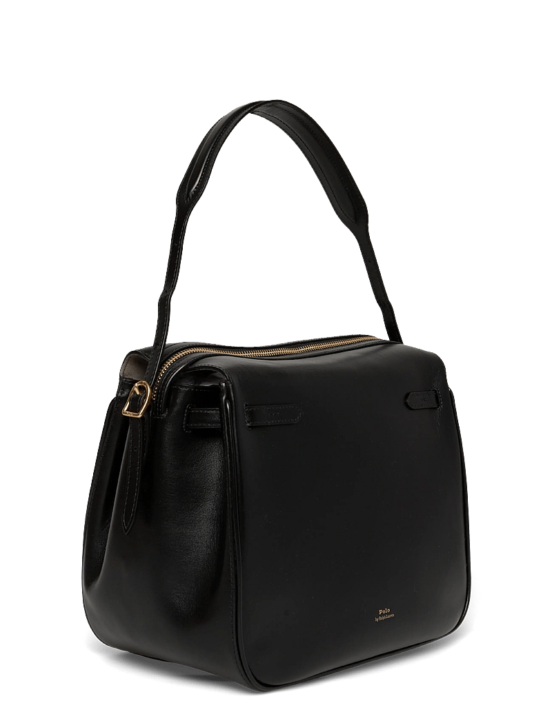 Polo Ralph Lauren - SPORT CALF-P ID STH-STL-LRG - henkeltaschen - black - 2