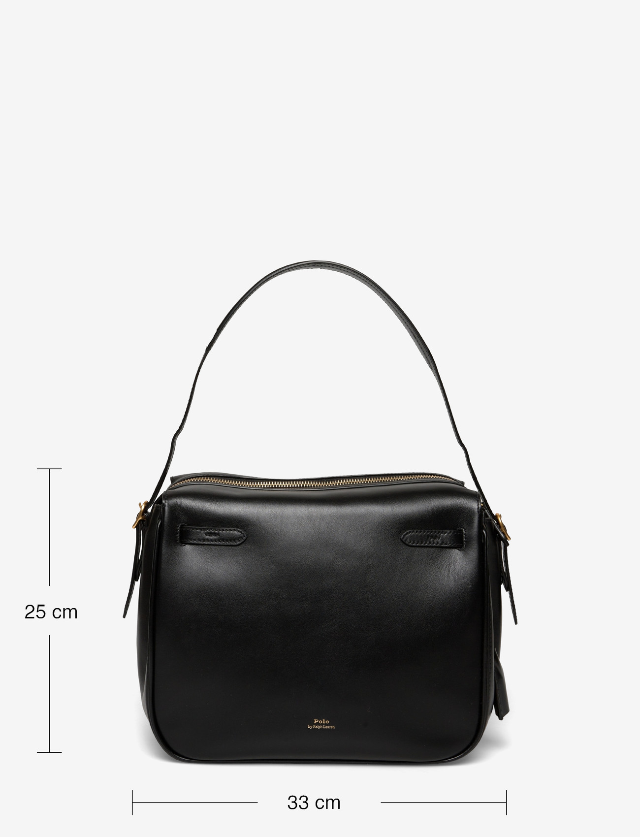 Polo Ralph Lauren - Polo ID Leather Satchel - speciella tillfällen - black - 3