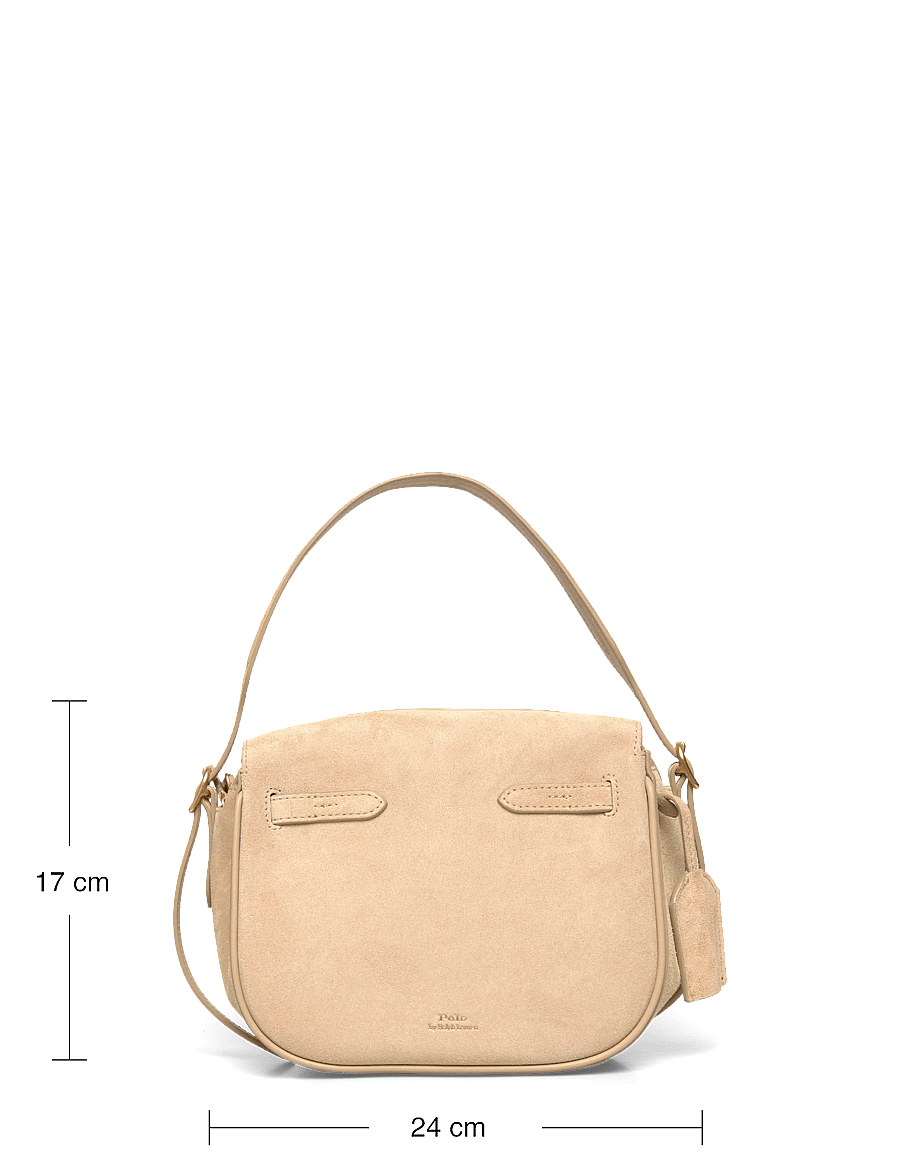 Polo Ralph Lauren - SUEDE/LEATHER-P ID SM STH-STL-SMA - henkeltaschen - cashew - 3