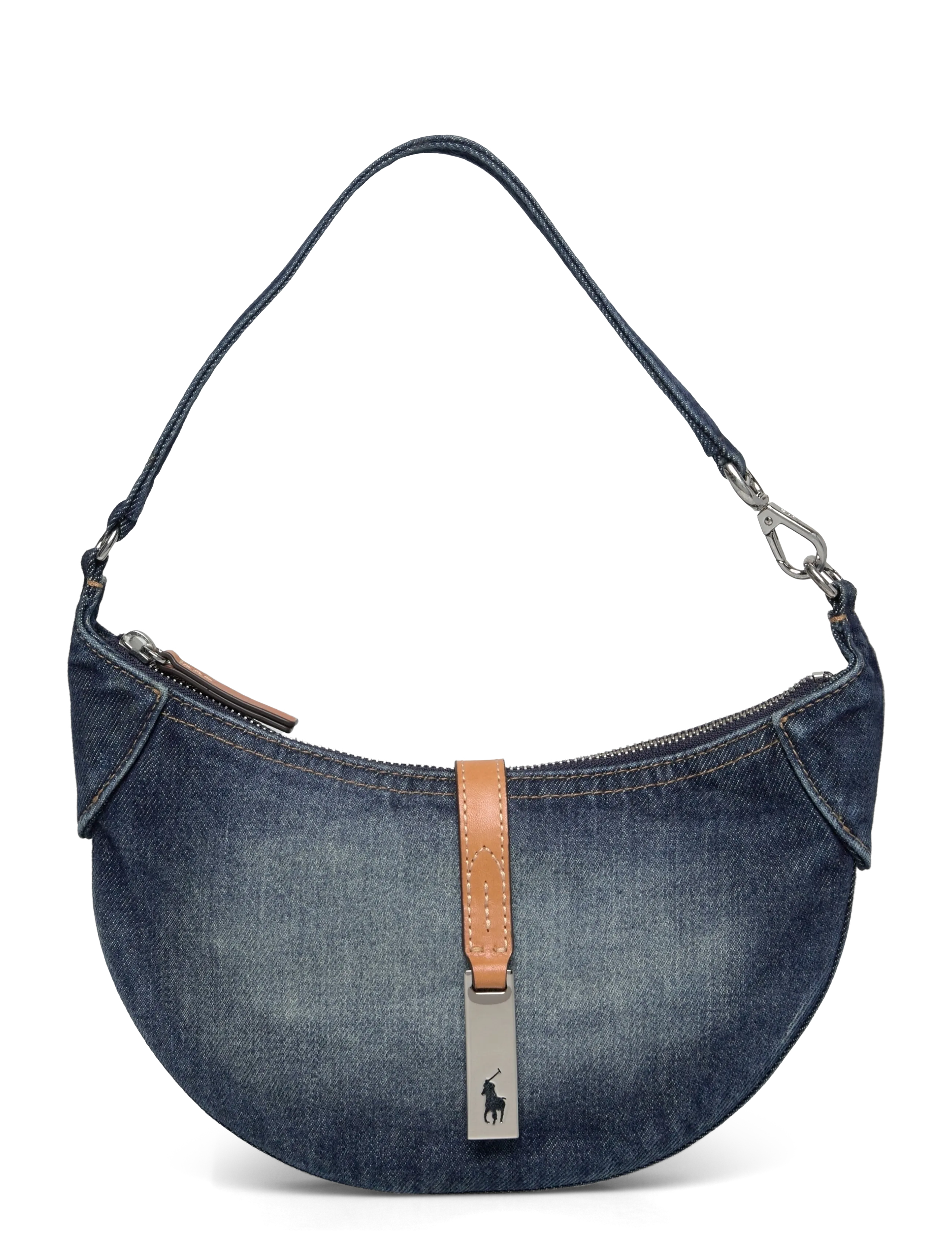 Polo Ralph Lauren DENIM/LEATHER-P ID MN SHDR-SBA-SMA - Tasker - MEDIUM WASH / blue