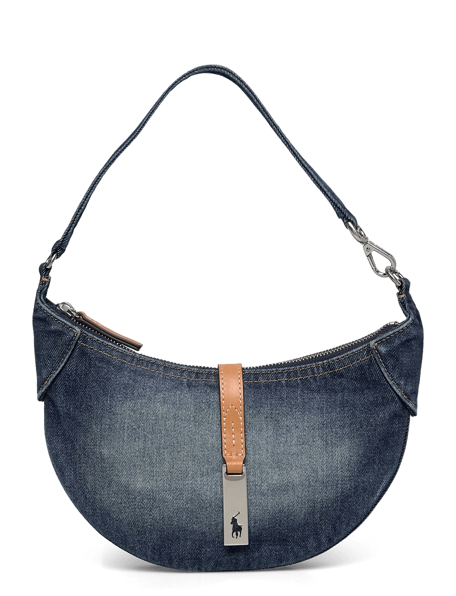 Polo Ralph Lauren - DENIM/LEATHER-P ID MN SHDR-SBA-SMA - medium wash - 0