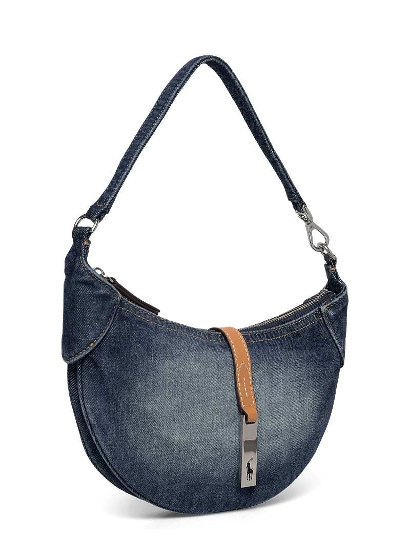 Polo Ralph Lauren - DENIM/LEATHER-P ID MN SHDR-SBA-SMA - speciella tillfällen - medium wash - 2