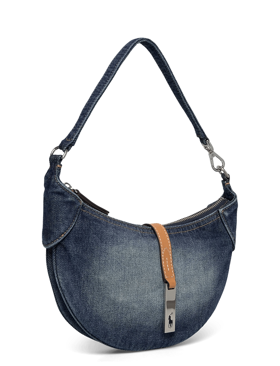 Polo Ralph Lauren - DENIM/LEATHER-P ID MN SHDR-SBA-SMA - medium wash - 2