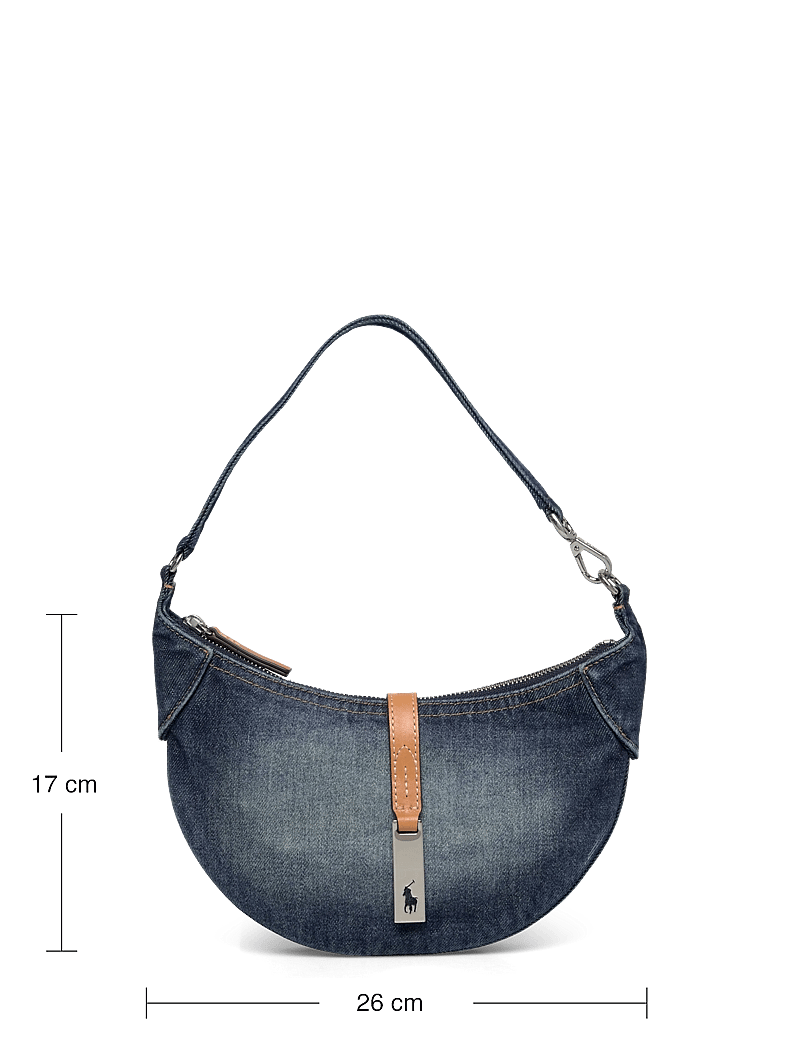 Polo Ralph Lauren - DENIM/LEATHER-P ID MN SHDR-SBA-SMA - speciella tillfällen - medium wash - 3