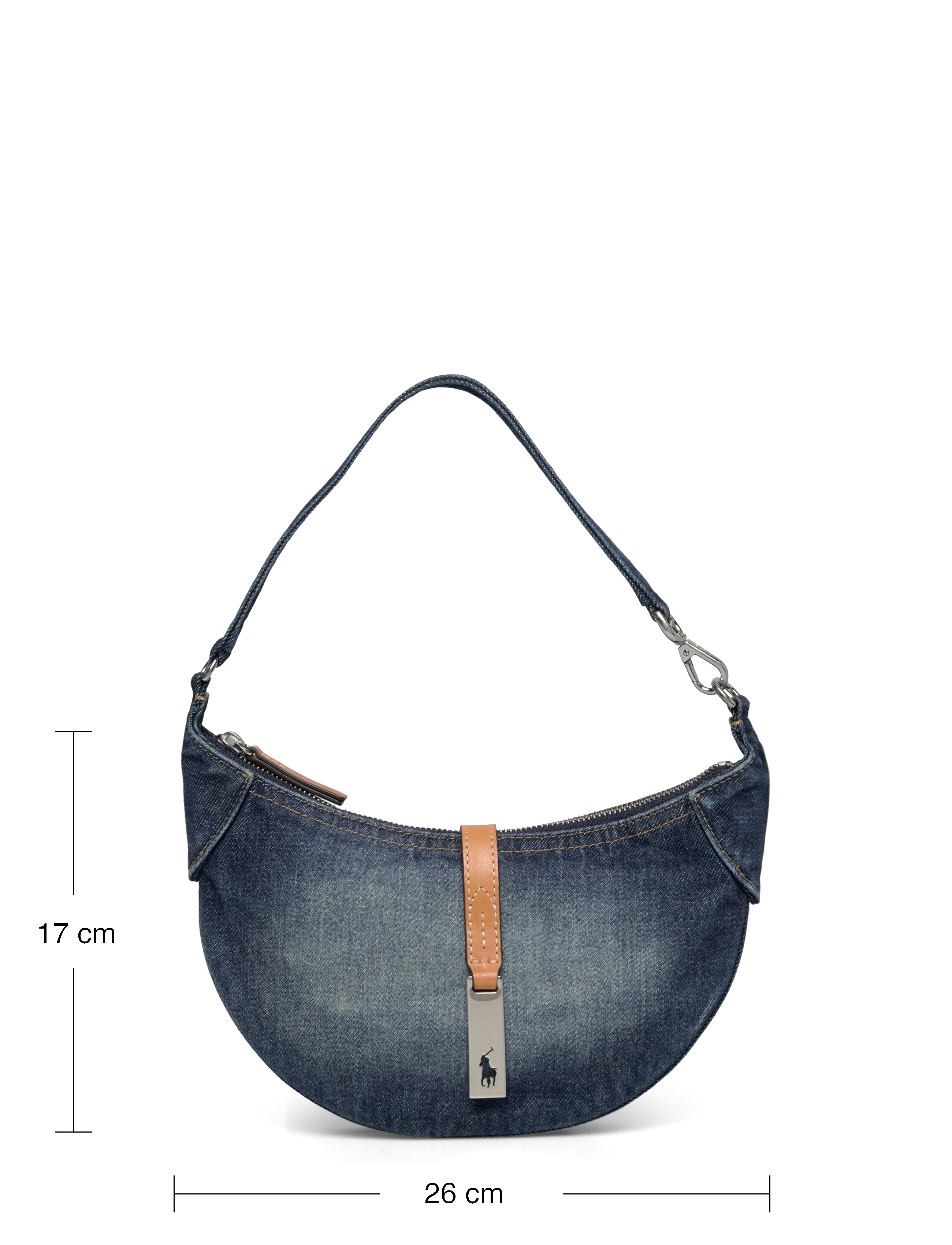 Polo Ralph Lauren - DENIM/LEATHER-P ID MN SHDR-SBA-SMA - medium wash - 3