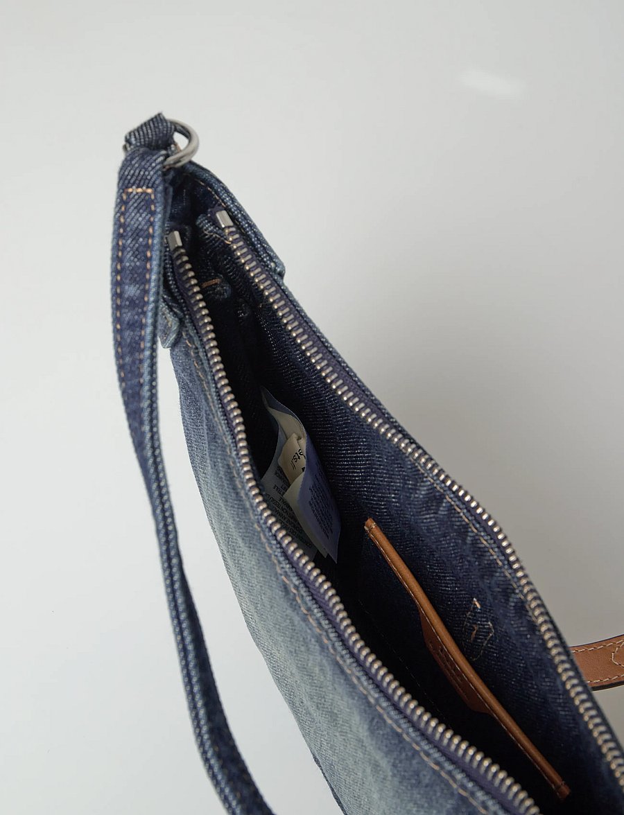 Polo Ralph Lauren - DENIM/LEATHER-P ID MN SHDR-SBA-SMA - medium wash - 5