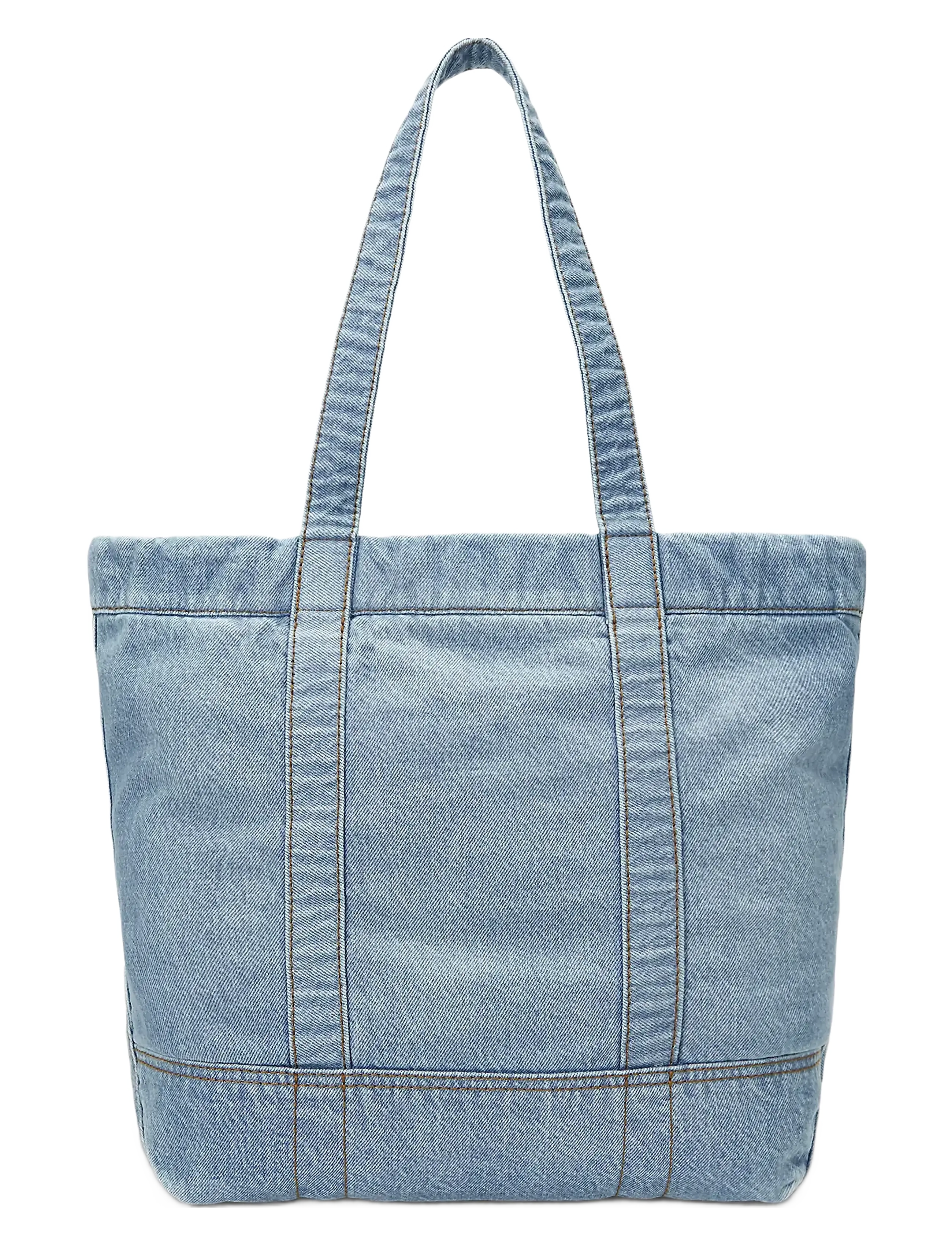 Polo Ralph Lauren - DNM TRVLR BEAR-SM PP TOTE-TTE-SMA - washed denim - 3