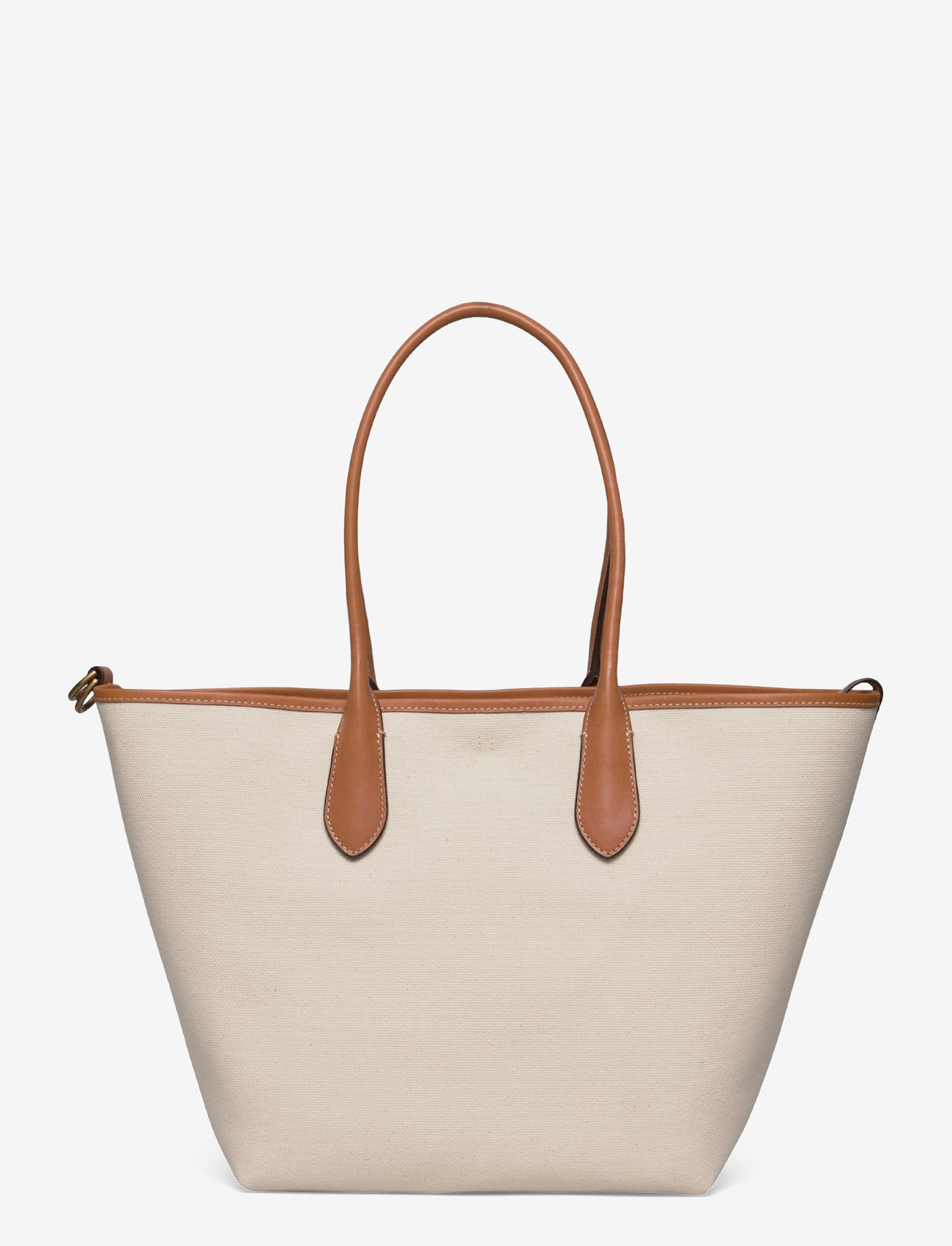 Polo Ralph Lauren - Bellport Canvas Medium Tote - tote bags - natural/navy - 1