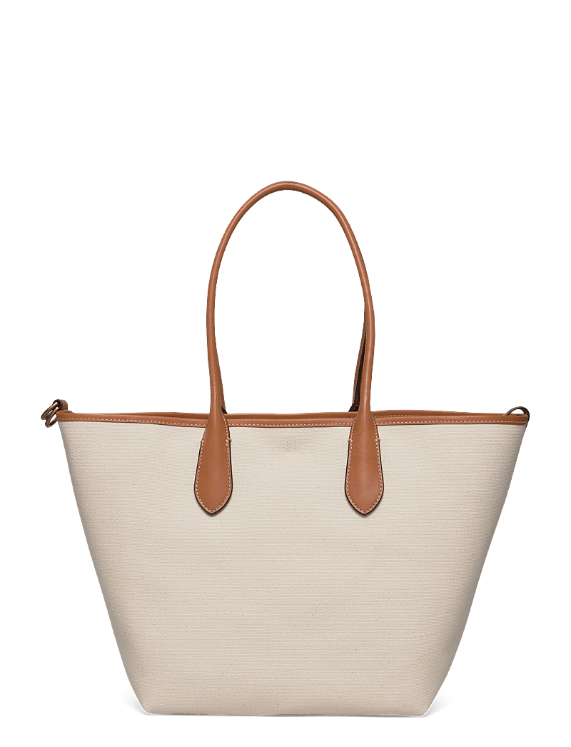 Polo Ralph Lauren - Bellport Canvas Medium Tote - tote bags - natural/navy - 1