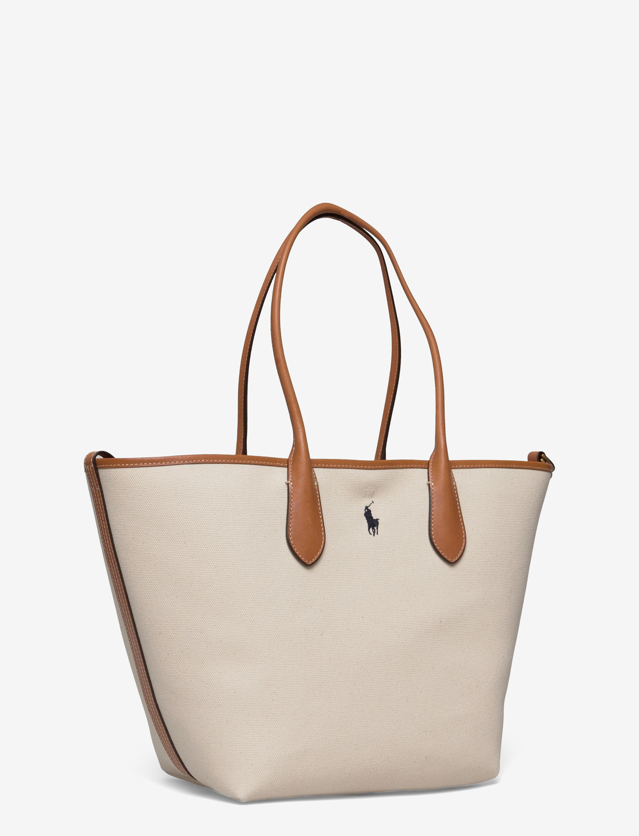 Polo Ralph Lauren - Bellport Canvas Medium Tote - tote bags - natural/navy - 2
