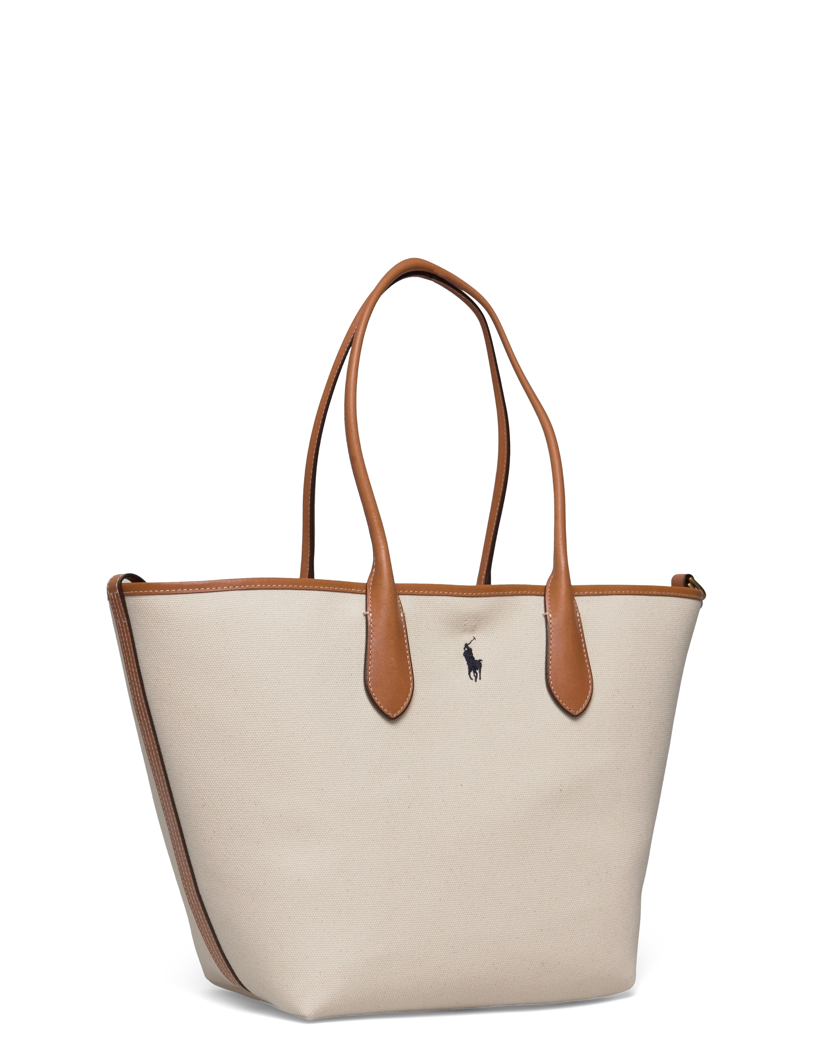 Polo Ralph Lauren - Bellport Canvas Medium Tote - natural/navy - 2