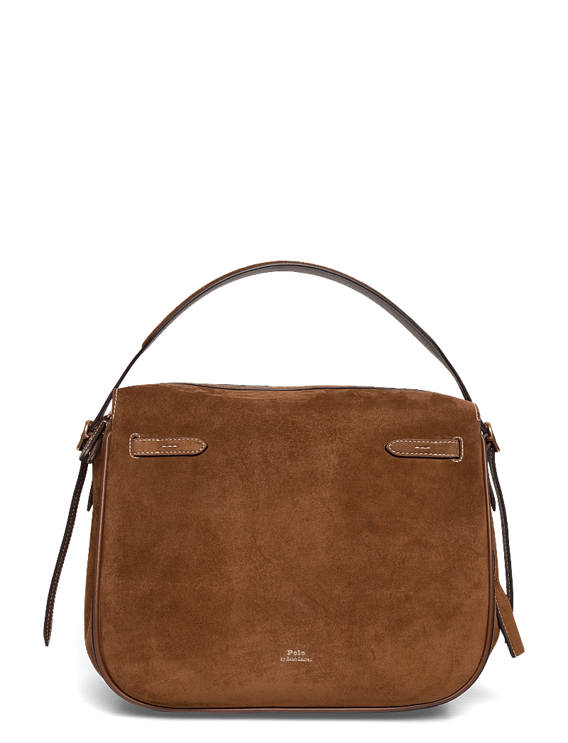 Polo Ralph Lauren - Polo ID Suede Satchel - erilised sündmused - cinnamon/cuoio - 0